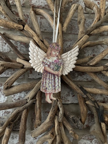 Vintage angel tree hanging - angel,