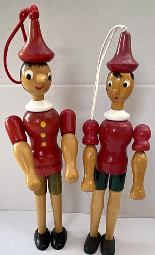 Two vintage pinocchio - two,