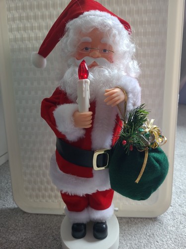 Vintage retro santa - santa, figure