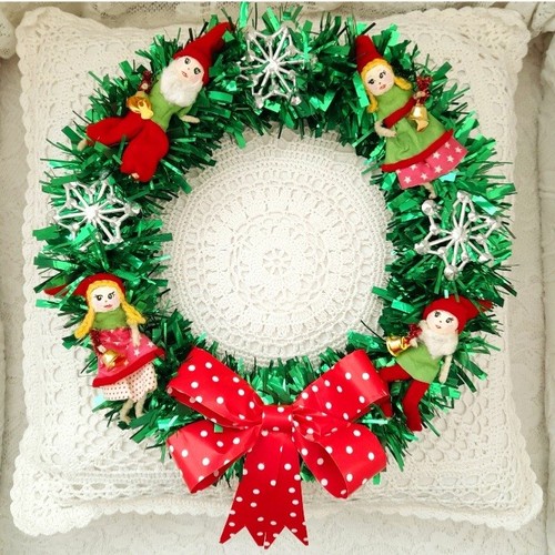 Vintage christmas elves elf - elves, /elf/