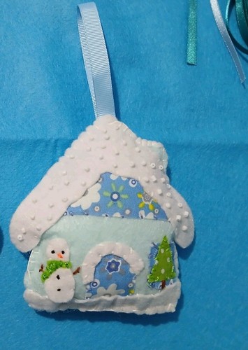 Handmade felt christmas tree - handmade,