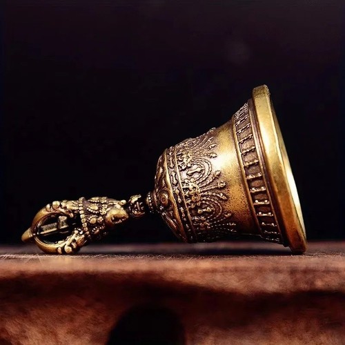 Creative christmas bronze bell - christmas,