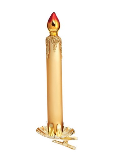 Sass belle glass gold candle - belle,