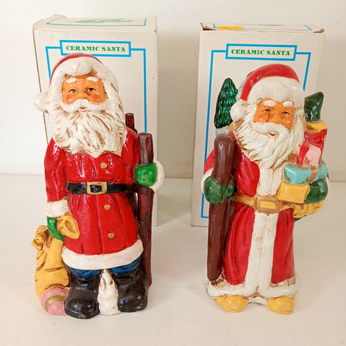 Ceramic santa vintage - santa,