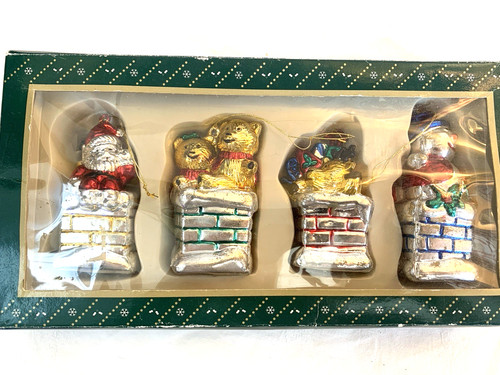 Vintage xmas tree decorations - xmas,