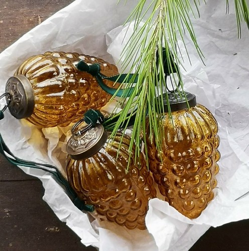 Amber gold glass fir - 1,