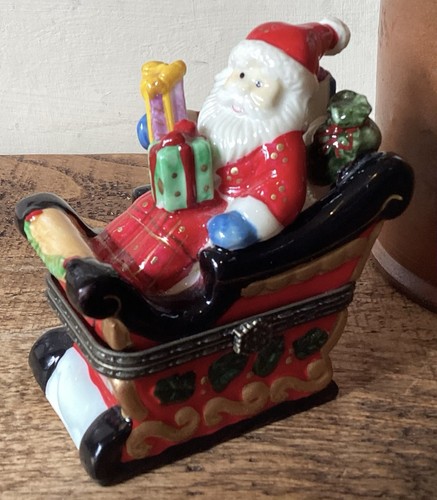 Vintage ceramic santa claus - santa,