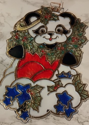1980s large stained glass - stained,