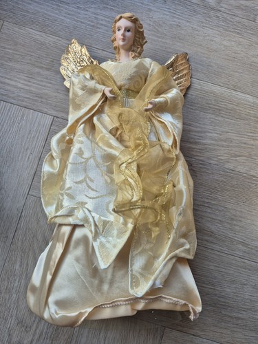 Vintage gold christmas angel - gold,