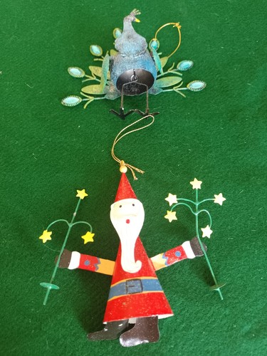 Metal hand painted - metal, vintage