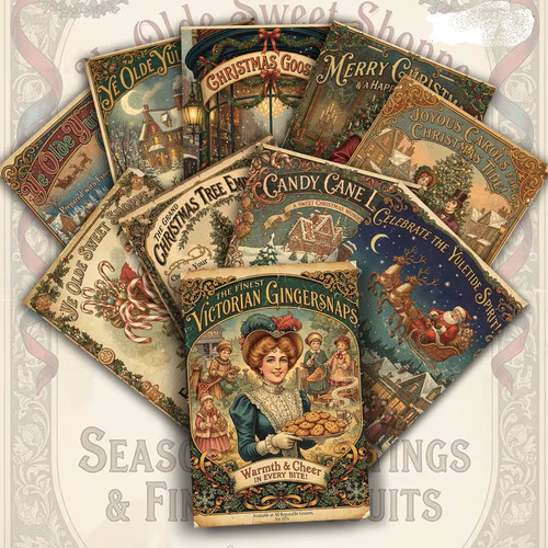 Vintage christmas scrapbooking - christmas,