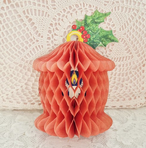 Vintage christmas paper candle - christmas,