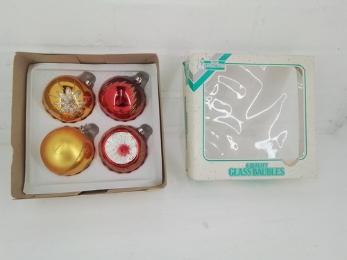 Vintage glass christmas - vintage,
