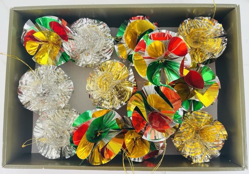 Vintage metallic atomic foil - vintage,
