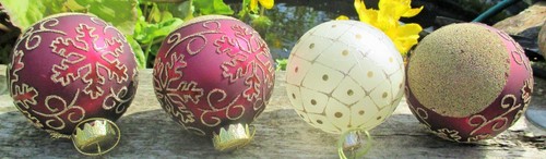 Vintage christmas glass - vintage,