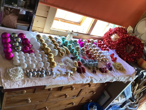 Christmas tree decorations - christmas,