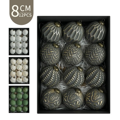 Set christmas ornaments - of, 12