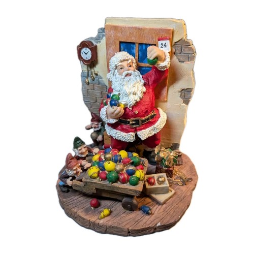 Snow white santa workshop - snow,