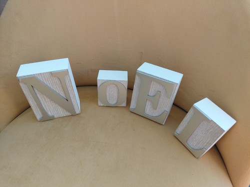 Vintage wooden blocks spelling - vintage,