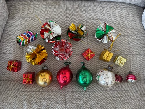 Vintage christmas decorations - vintage,
