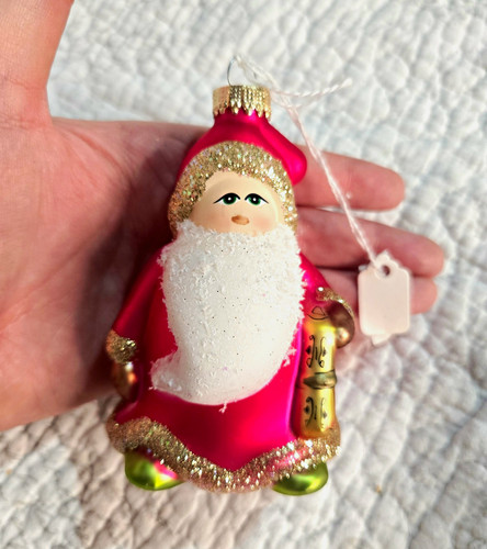 Vtg christmas krebs blown - christmas, by