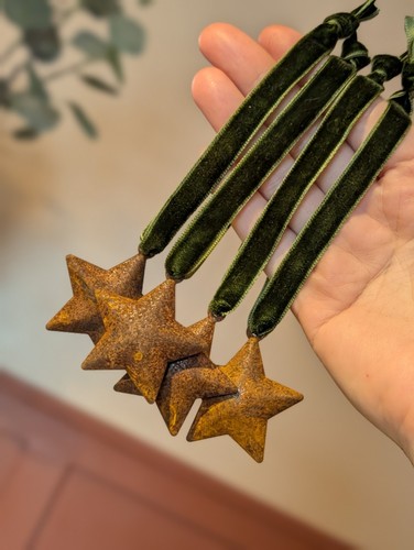 Set vintage rustic star - rustic,