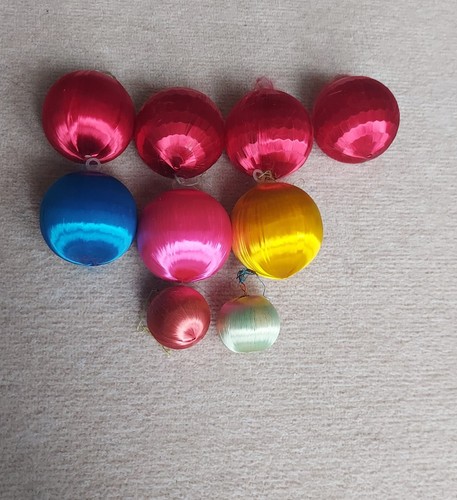 Vintage silky thread - , christmas