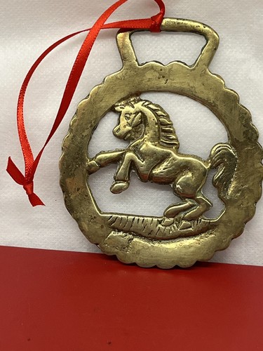 Vintage solid brass christmas - brass,