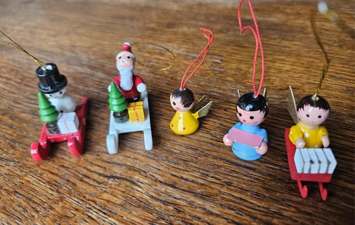 Set vintage wooden - set, of