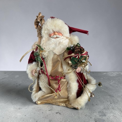 Vintage santa tree - tree, topper