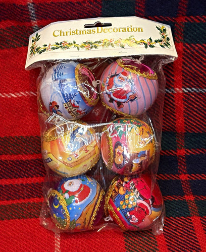 Christmas silk spun - , vintage