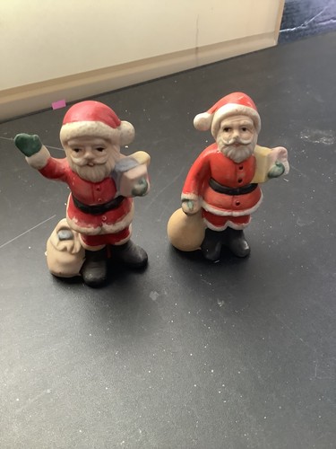 Vintage ceramic santa claus - ceramic,