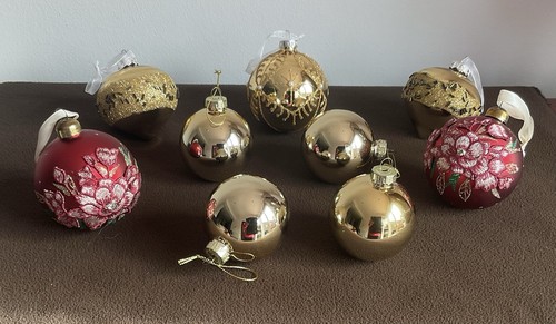 Vintage glass christmas - vintage,