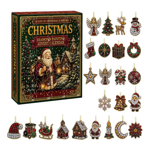 Christmas diamond art craft - christmas,