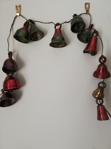 Vintage christmas bells - vintage,