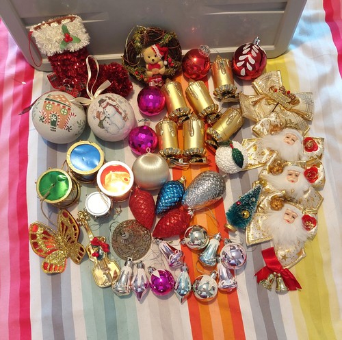 Vintage christmas retro kitsch - christmas,