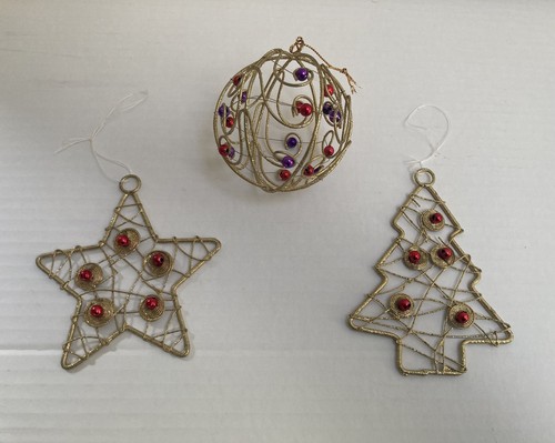 Vintage gold wire and - wire,