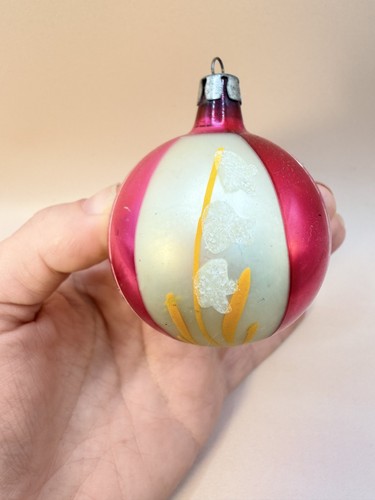 Vintage 1950s glass christmas - vintage,