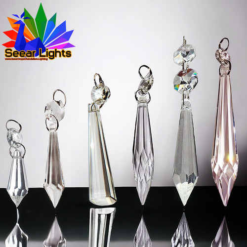 Vintage chandelier icicle - chandelier,