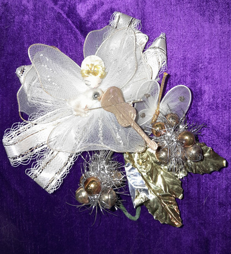 Vintage christmas decor - decor, angel