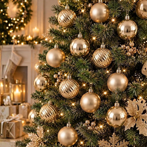 Christmas tree baubles - tree,