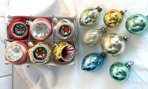 Vintage mercury glass - vintage,