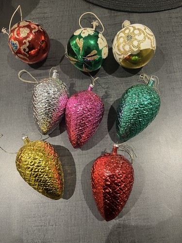 Vintage christmas pinecone - vintage, xl