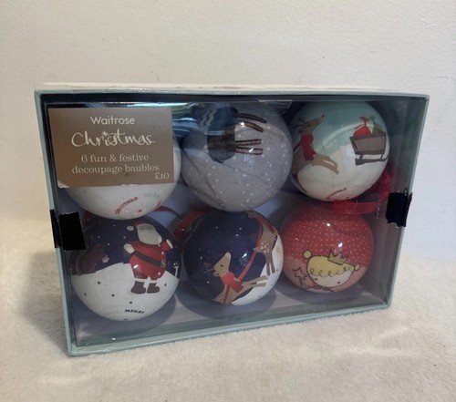 Waitrose decoupage festive - waitrose,