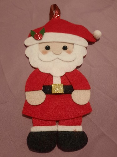 Handmade felt santa christmas - felt,