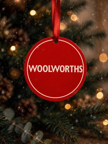 Woolworths christmas bauble - woolworths,