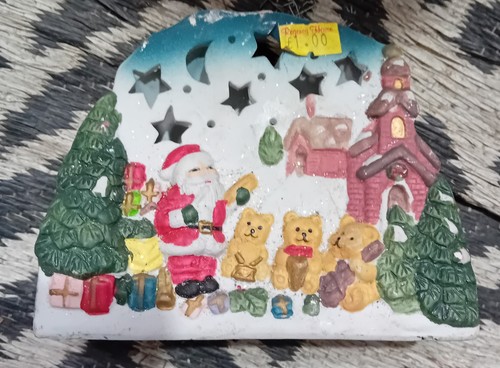Vintage christmas village - vintage,