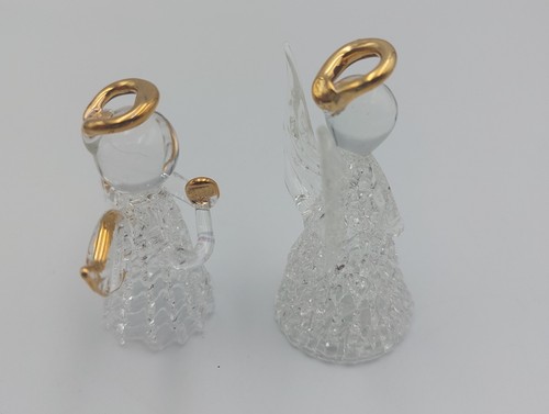 Vintage spun glass angel - spun,