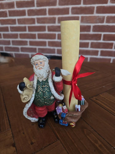 Christmas vintage santa tea - christmas,