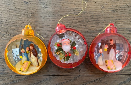 Vintage diorama christmas - x, 3